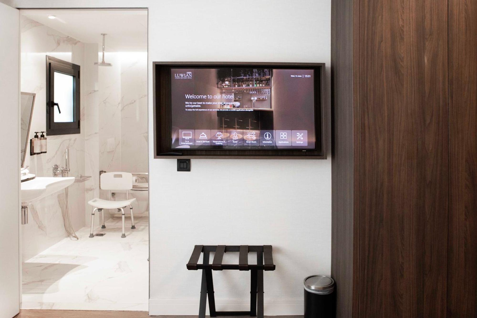 Chambre Lits Jumeaux pour Personnes à Mobilité Réduite
