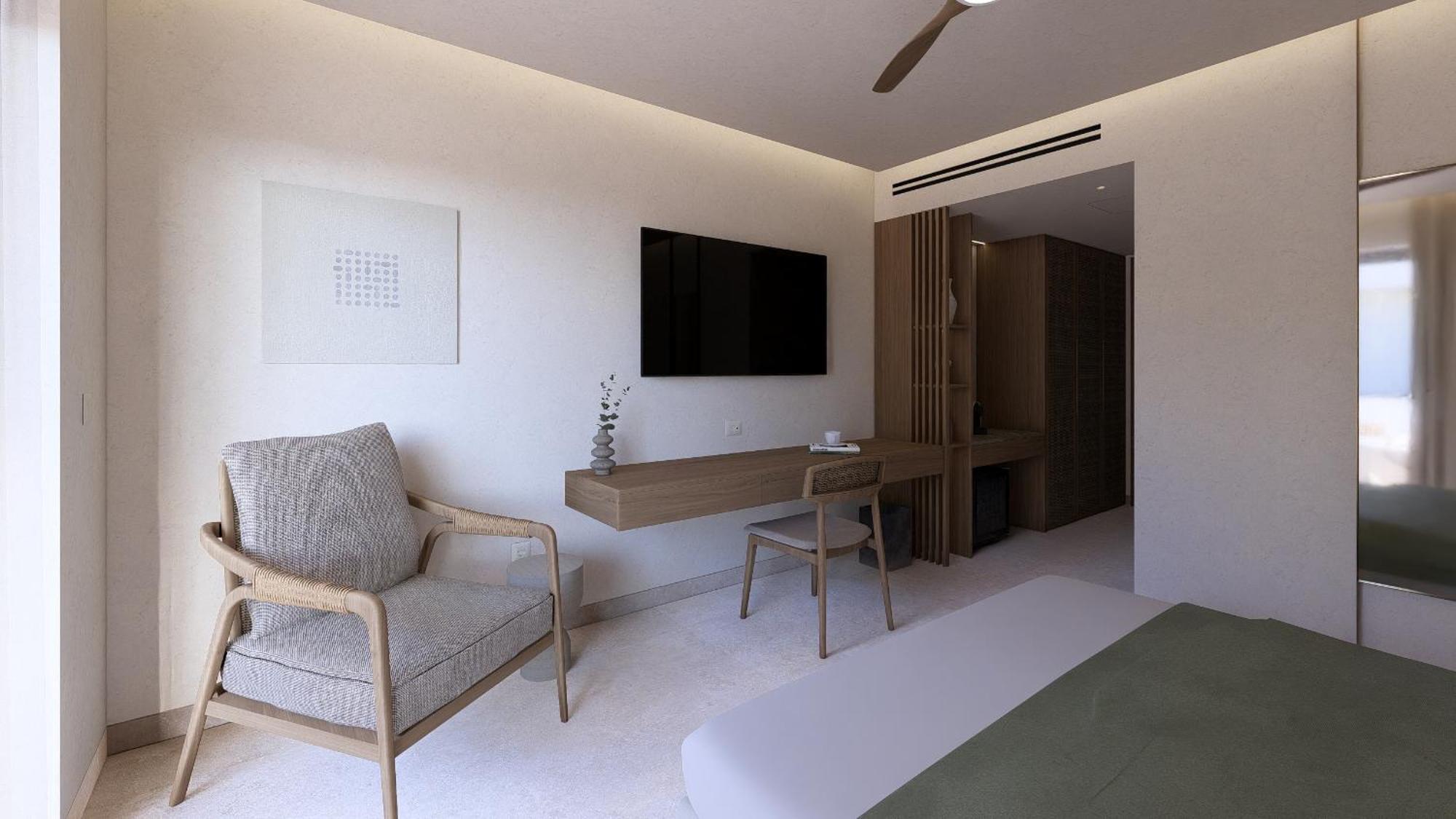 Deluxe Zimmer mit Poolblick