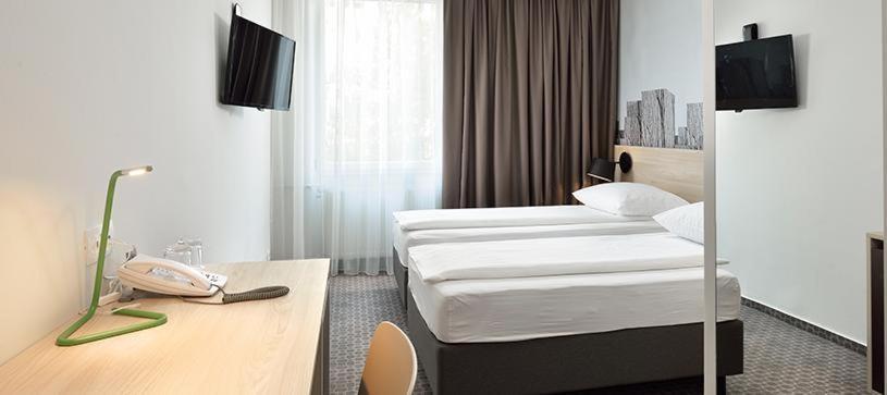 Tweepersoonskamer met 2 Aparte Bedden