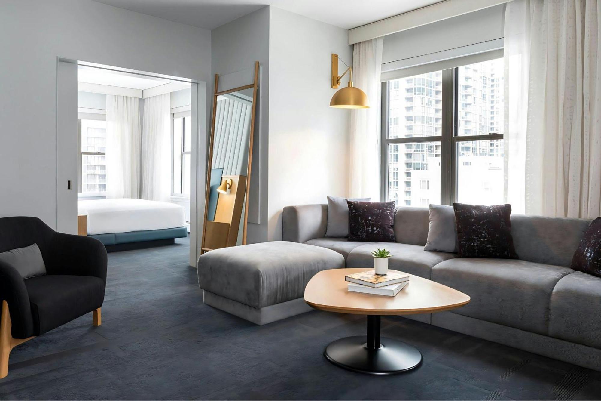 Suite 1 Chambre Lit King-Size en Angle