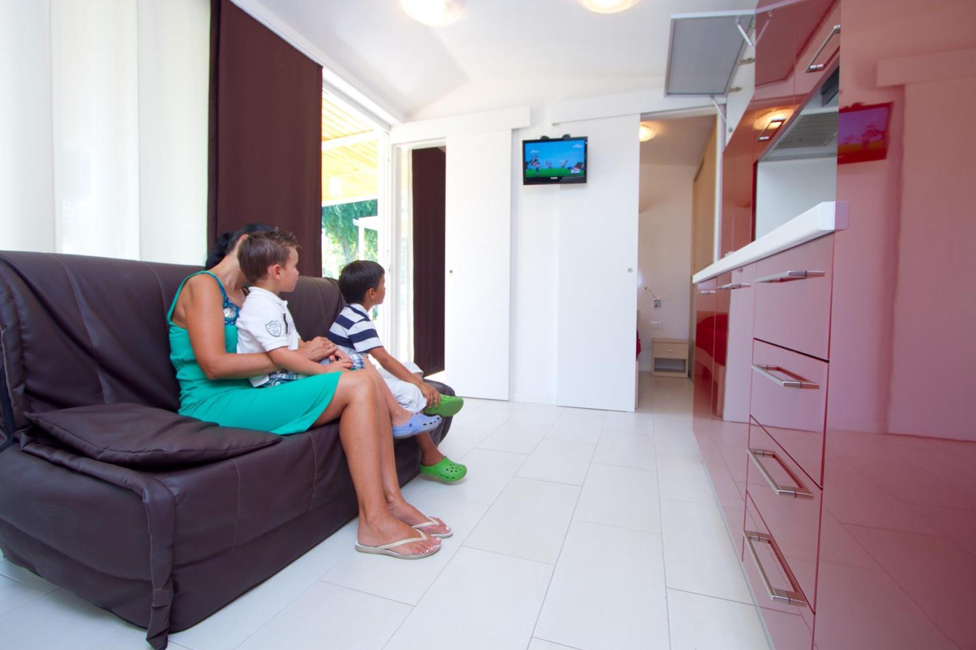 Stacaravan met 2 Slaapkamers