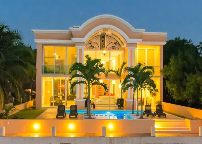 Hermosa Mansion En Puerto Aventuras Con Alberca