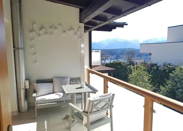 Appartment Berge Bytilly - Ruhiges Waldrand-Refugium Mit Balkon, Gartenblick & Naehe Zum Woerthersee