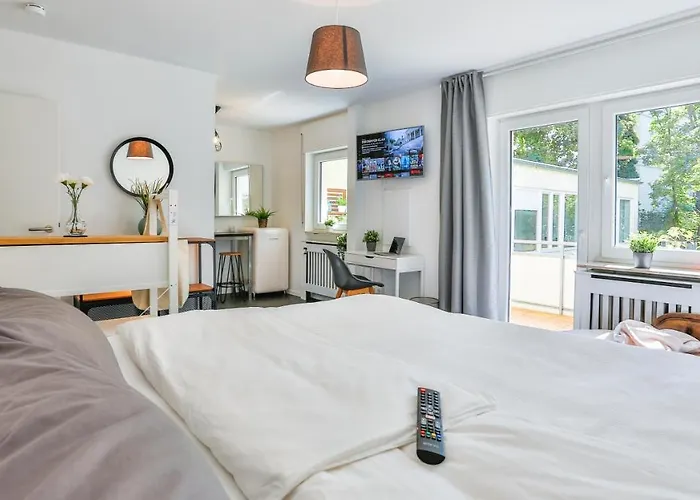 Studio Hirsch56 - Zentral-Ruhig-Terrasse-Netflix