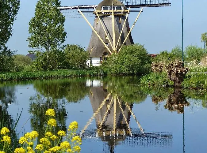 Mondriaanmolen, A Real Windmill Close To Amsterdam