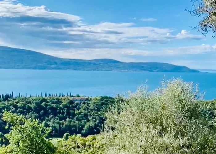 Residence Olivi - Panorama Lake View, Pool, Terrace, Garden, Wifi