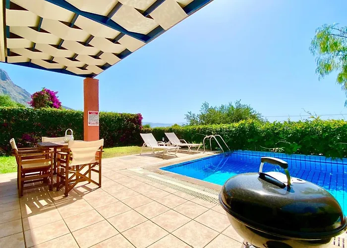 Villa Barbati Thalassaki With Private Pool By Dadovillas