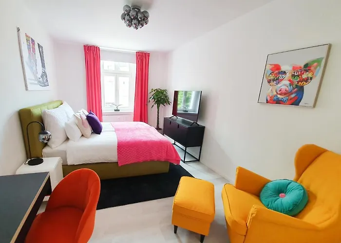 Pb Ferienwohnungen - Fewo 6 - Stilvoll Eingerichtetes Apartment Im Herzen Senftenbergs