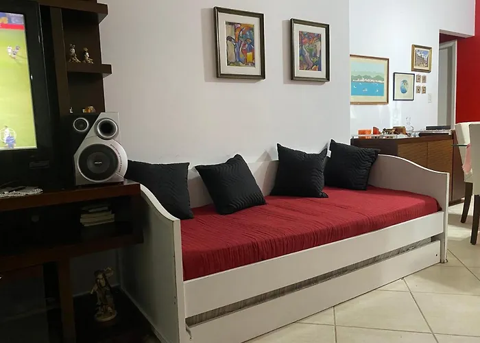 Apto Varanda Gourmet Pe Na Areia, Domingo Saida Ate As 20Horas