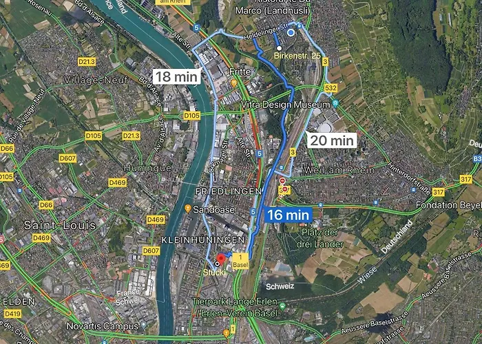 Ferienappartment Mit Homeoffice, 2 Schlafzimmer Mit Einzelbetten