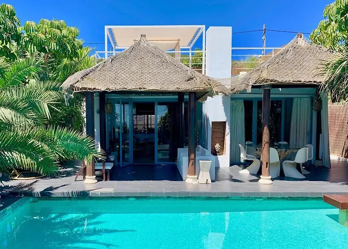 Ibiza Style House,6 Pers, Luxury,With Private Pool
