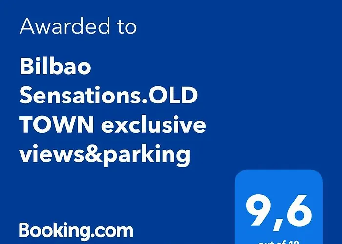 Bilbao Sensations.Old Town Exclusive Views&Parking