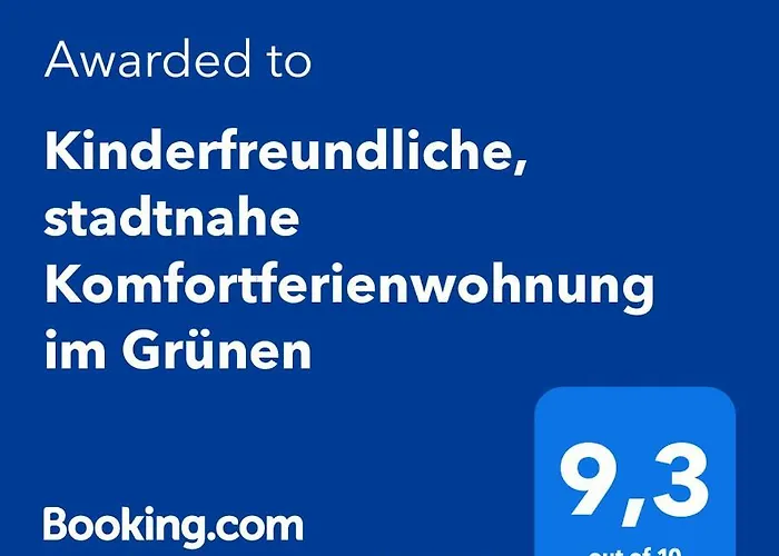 Stadtnahe Komfortferienwohnung Fuer Familien Und Geschaeftsreisende