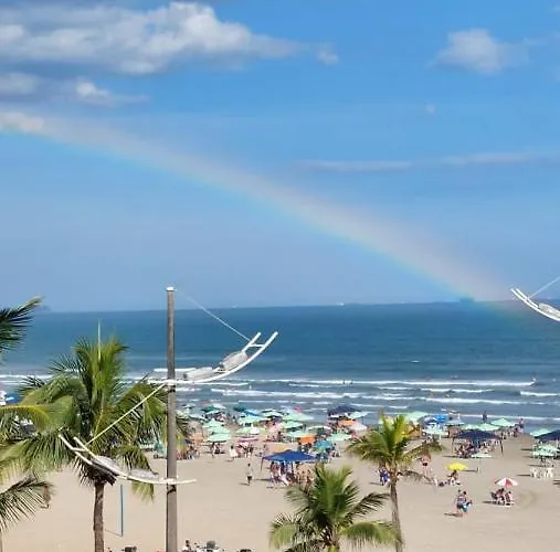 Apto Pe Na Areia Com Vista Para O Mar E Wifi