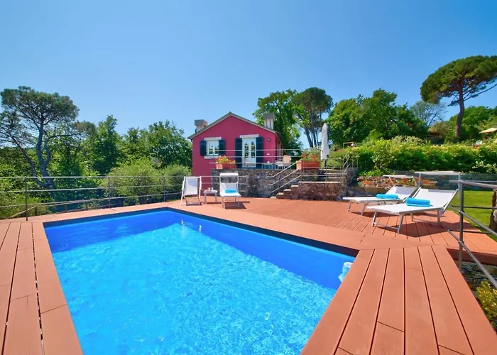 I Giardini Di Camogli - Villa Sarvia, Garden&Pool
