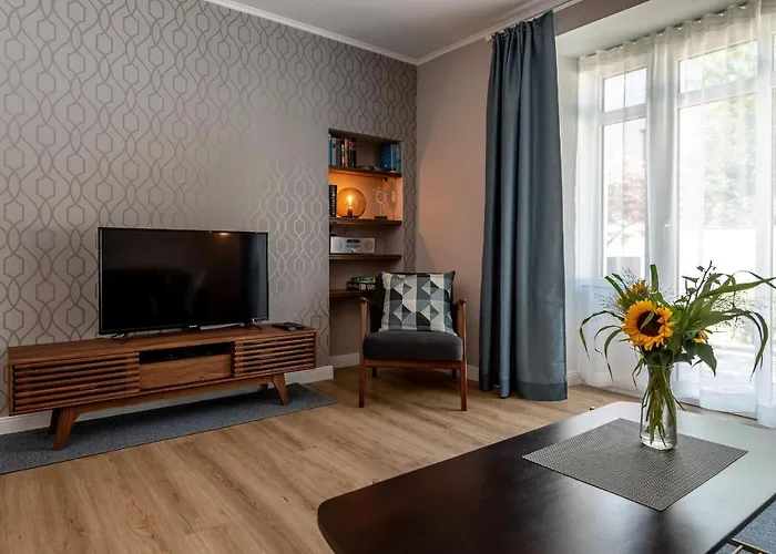Stilvolles Garten-Appartment Im Kurgebiet