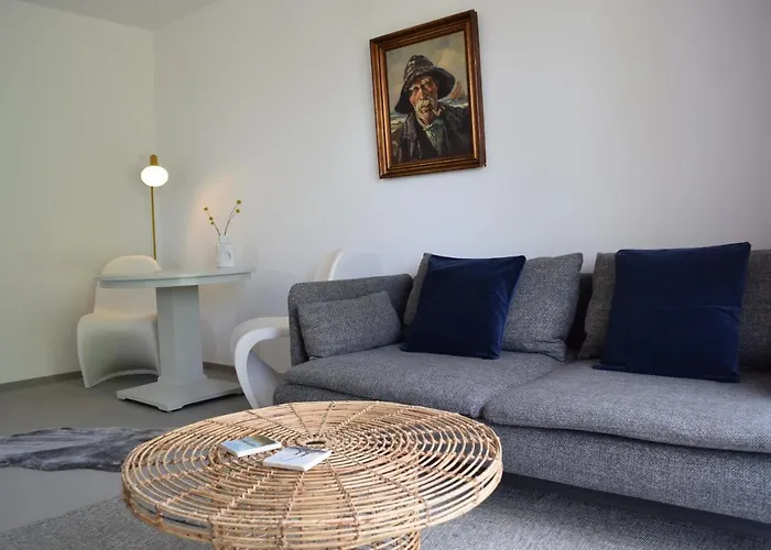 Ferienwohnung Backfisch, 500M Zum Strand, Terrasse Mit Garten
