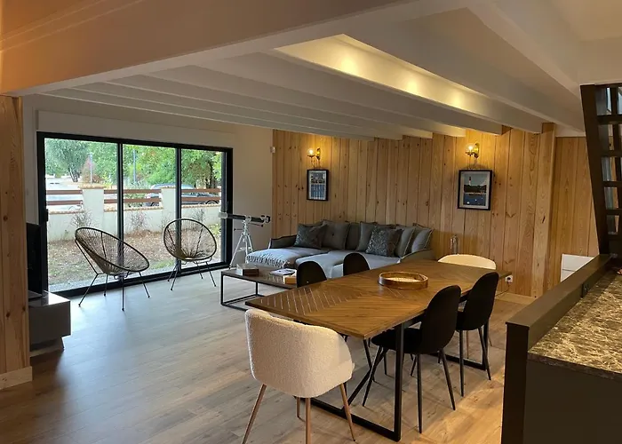 Cap Ferret - Villa Serenite - Piscine, Proche Ocean Et Bassin, Classee 4 Etoiles Meuble De Tourisme