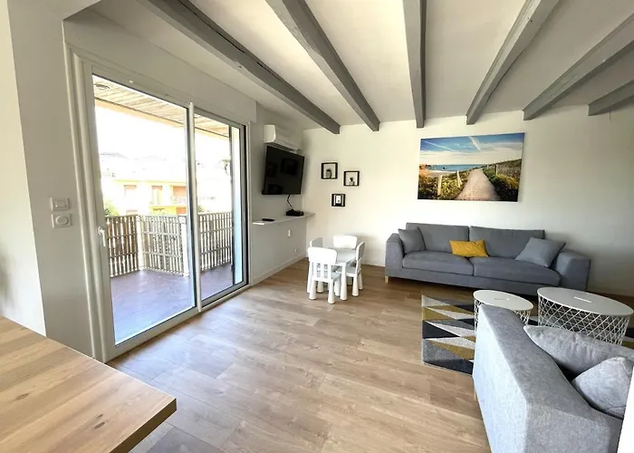 L'Artmonie - Climatise - Jardin - Centre-Ville - Plage