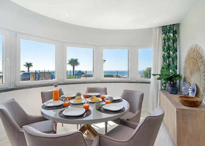 Whome Cascais Coastline Atlantic Gardens W/Ac, Parking & Sea View