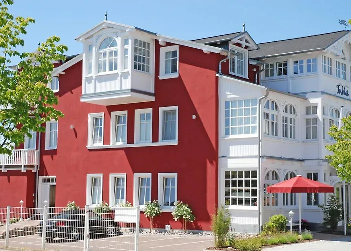Villa "To Hus" In Sellin - Appartement 01 Mit Kamin Und Terrasse