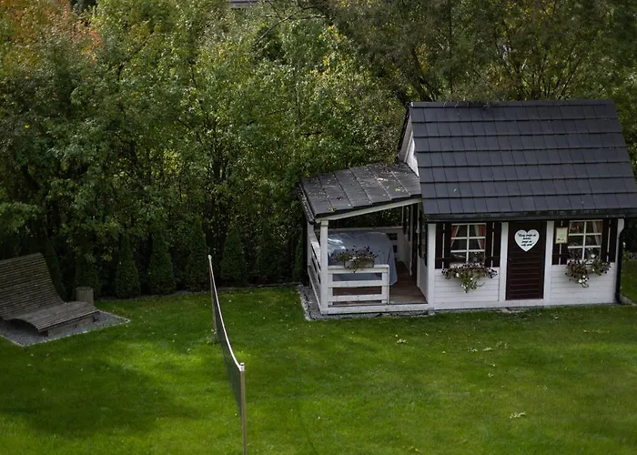 Apartamenty U Harrego II Przy Stawie Spa Klimatyzacja,Balkon, Sauna , Balia, Ogrod,Parking