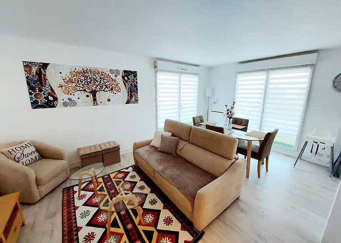 Cosy Home 1 - Spacieux 3 Pieces Avec Parking - 30 Min De Paris