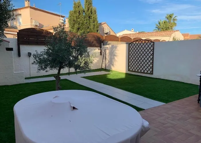 Villa Calme A Balaruc, Jardin Et Climatisation