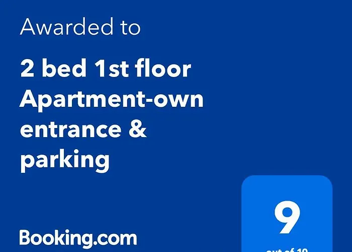 2 Bed 1St Floor Apartment-Own Entrance & Parking