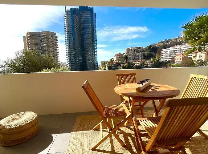 Luxueux Studio Neuf - Frontiere Monaco - Piscine - Parking Prive