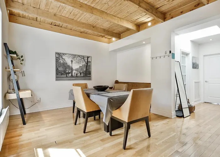Stunning Full Apartments - Stocked Kitchens - Washer & Dryers - Workspace Provided - Fast Wifi - Located On The Famous St Denis Street - Near Metro Mont Royal