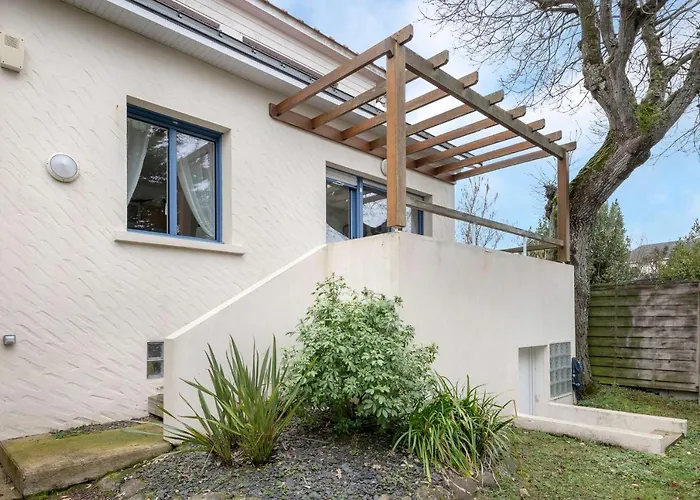 Maison Avec Jardin A 300 M De La Plage - 6 Pers