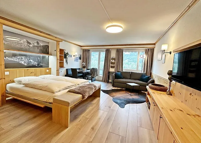 E405 - 42M2 Alpenschick Mit Balkon, Ausblick, Pool