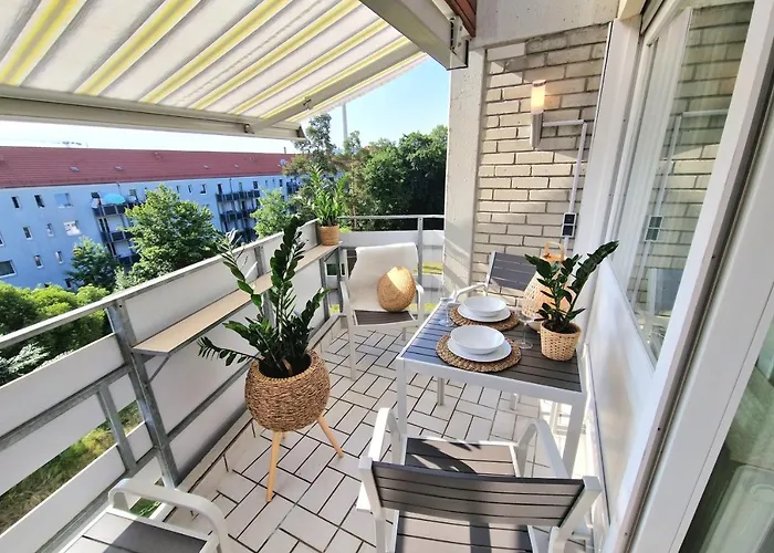 3 Zi, Balkon, Ruhig, 73M²: Ein Hauch Von Luxus