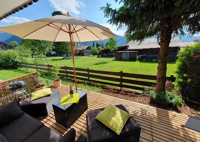 Alpenblick Mit Super Bergblick Und Terrasse