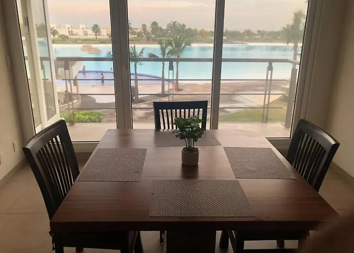 Departamento, Laguna Y Albercas En Dream Lagoons Veracruz