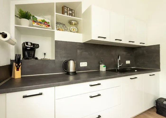 Stadtblick Apartmenthaus: Gemütliche Arbeitsatmosphäre mit Streaming