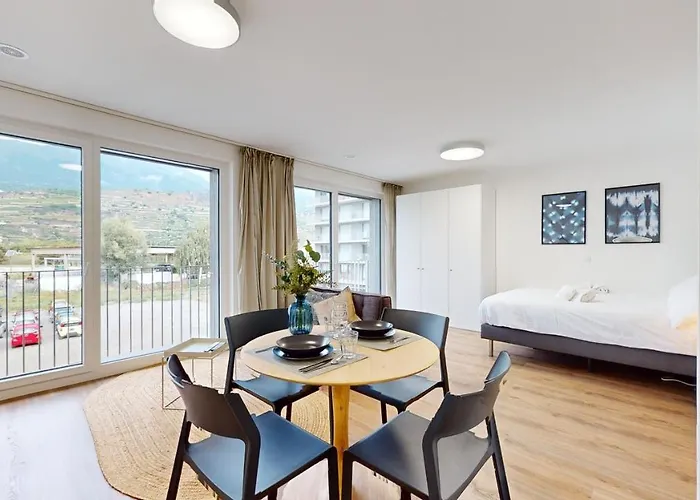 Bright & Modern Apartments In Sion