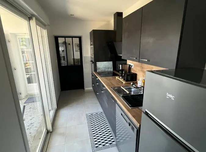 Maison Chaleureuse Avec Terrasse Privative Proche De La Gare Et Du Centre-Ville