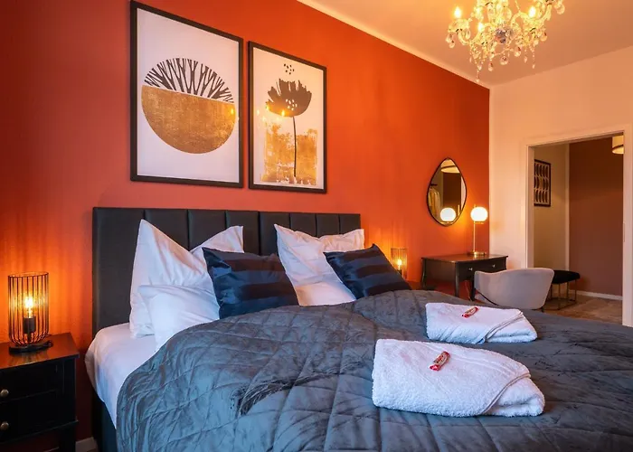 Maremar - Style Apartment Im Zentrum - Luxus Boxspringbett - Kueche - Arbeitsplatz - Highspeed Wlan