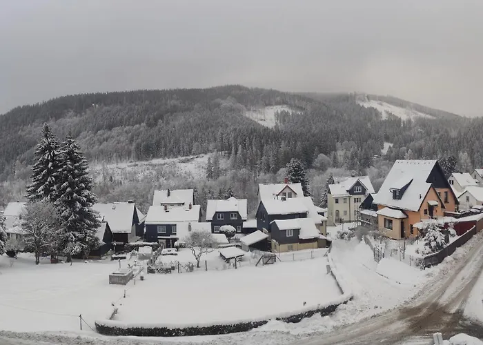 Ferienwohnung Am Thueringer Wald Wandern, Radfahren, Parkplatz, Wallbox, Netflix