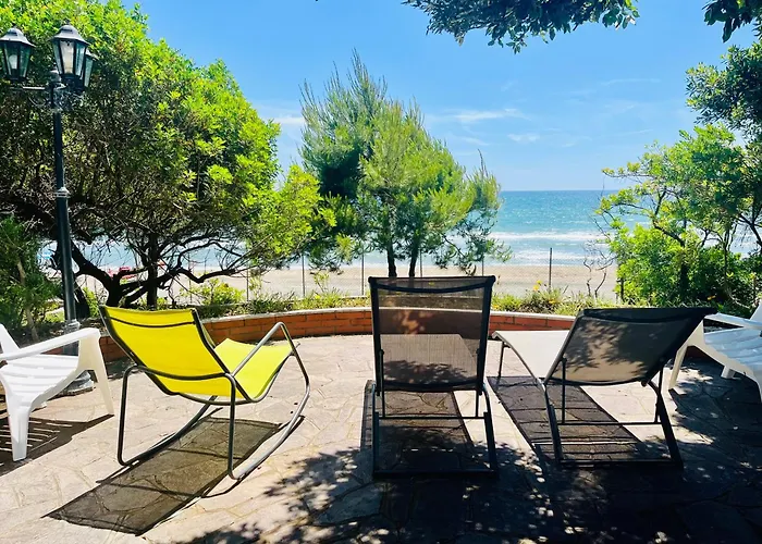 Villa Greg Stupenda Casa Sulla Spiaggia Con Accesso Diretto Al Mare