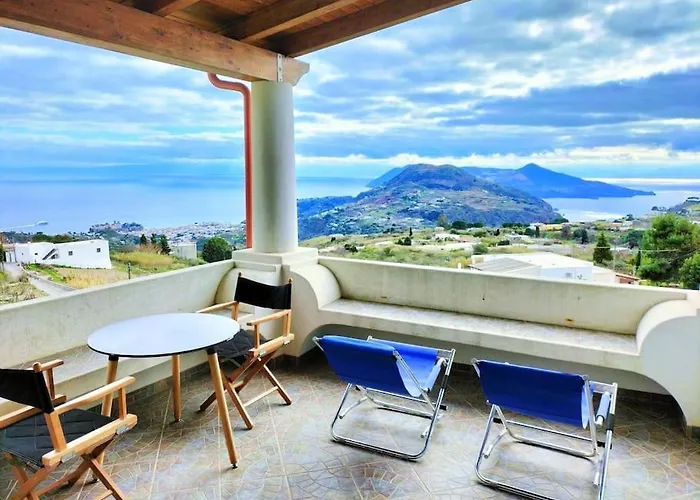 Scirocco Eolie With Sea View!