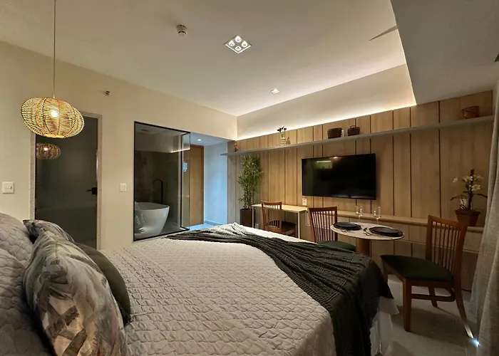 1111 Studio De Luxo Com Vista Deslumbrante Para O Rio