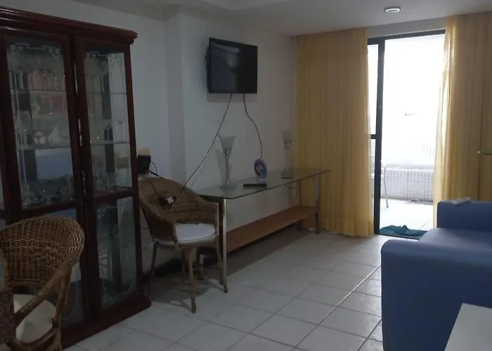Flat Mobiliado, Beira Mar Na Melhor Localizacao Da Praia Do Cabo Branco - Joao Pessoa Pb