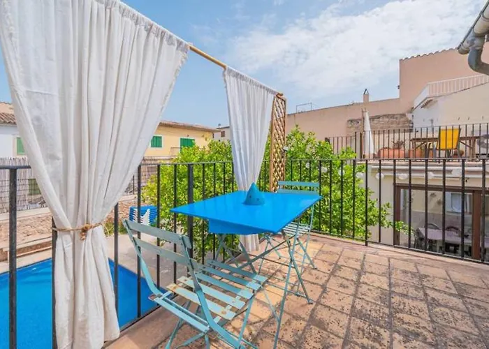 Sa Llimonera De Binissalem: Family Villa with Private Pool and AC