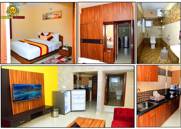 Dhoni Homes -Premium 1 Bhk Service Apartment Manyata Tech Park