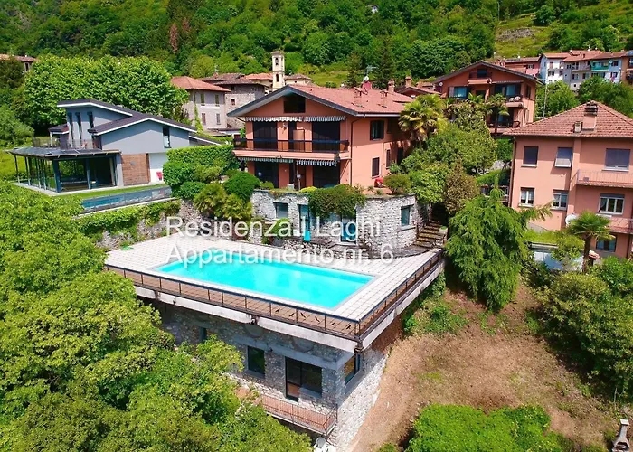Residenza I Laghi With Private Garden Panoramic Pool Garage And Air Conditioning
