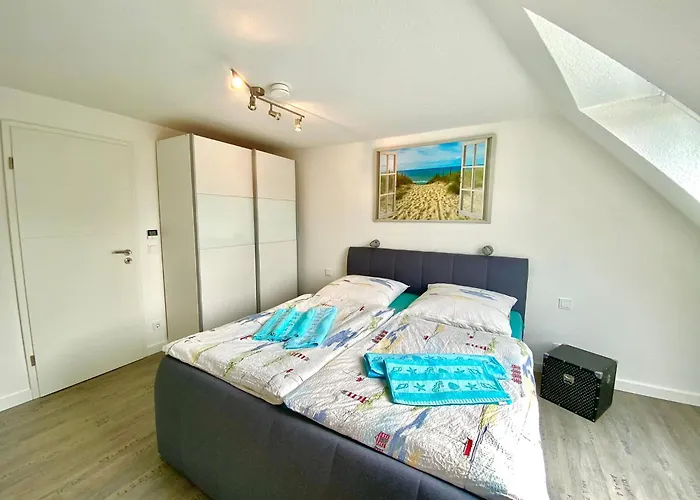 Kuestentraum Cuxhaven, Fewo Schoen & Modern, Strand -Grimmershoernbucht