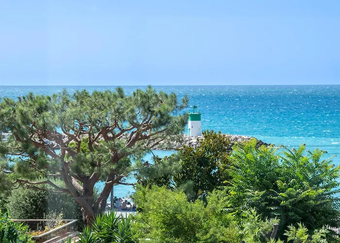 Residence Mediterranee - Beachfront - Sun And Seaview - Pool - Private Parking